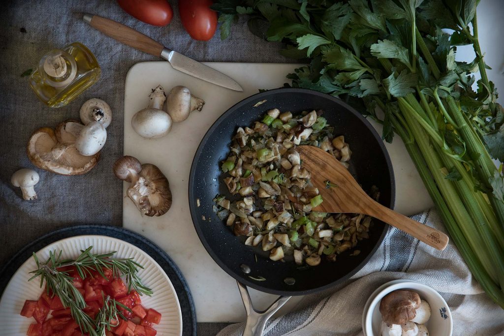 The perfect recipe for the change of season: Wild mushroom soup