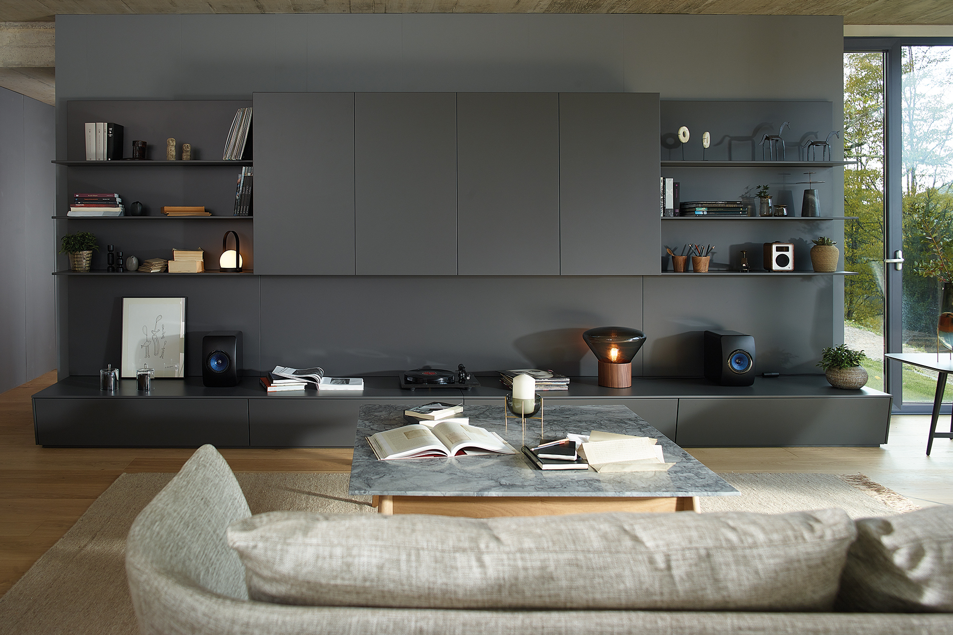 Living: the new line of Santos furniture for daytime living area