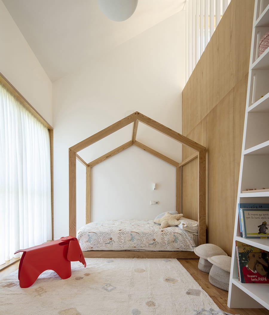 Children’s bedroom in country house