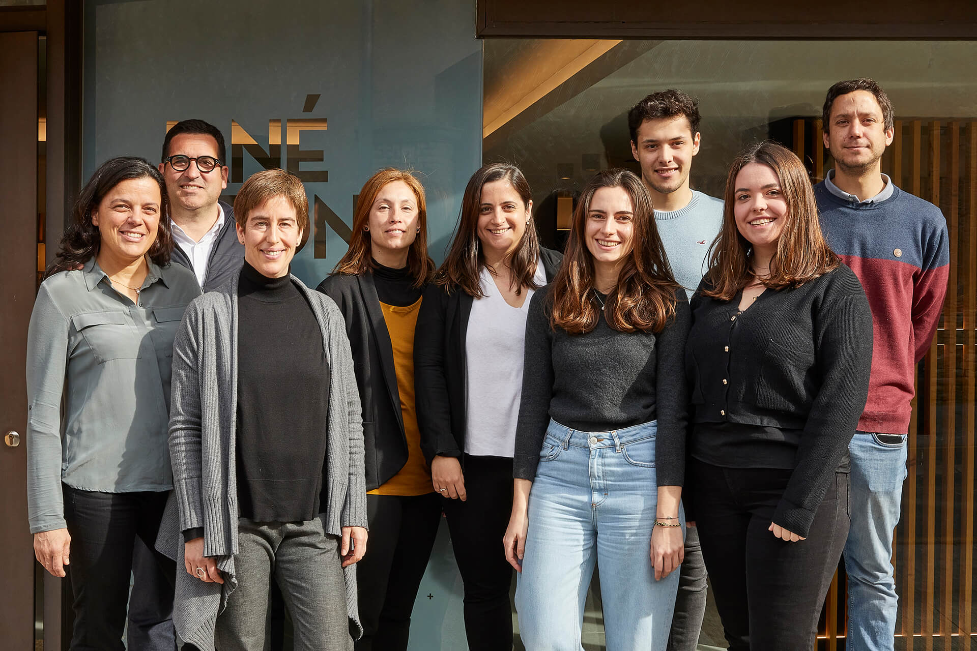 Het team van architectenbureau Jané & Font