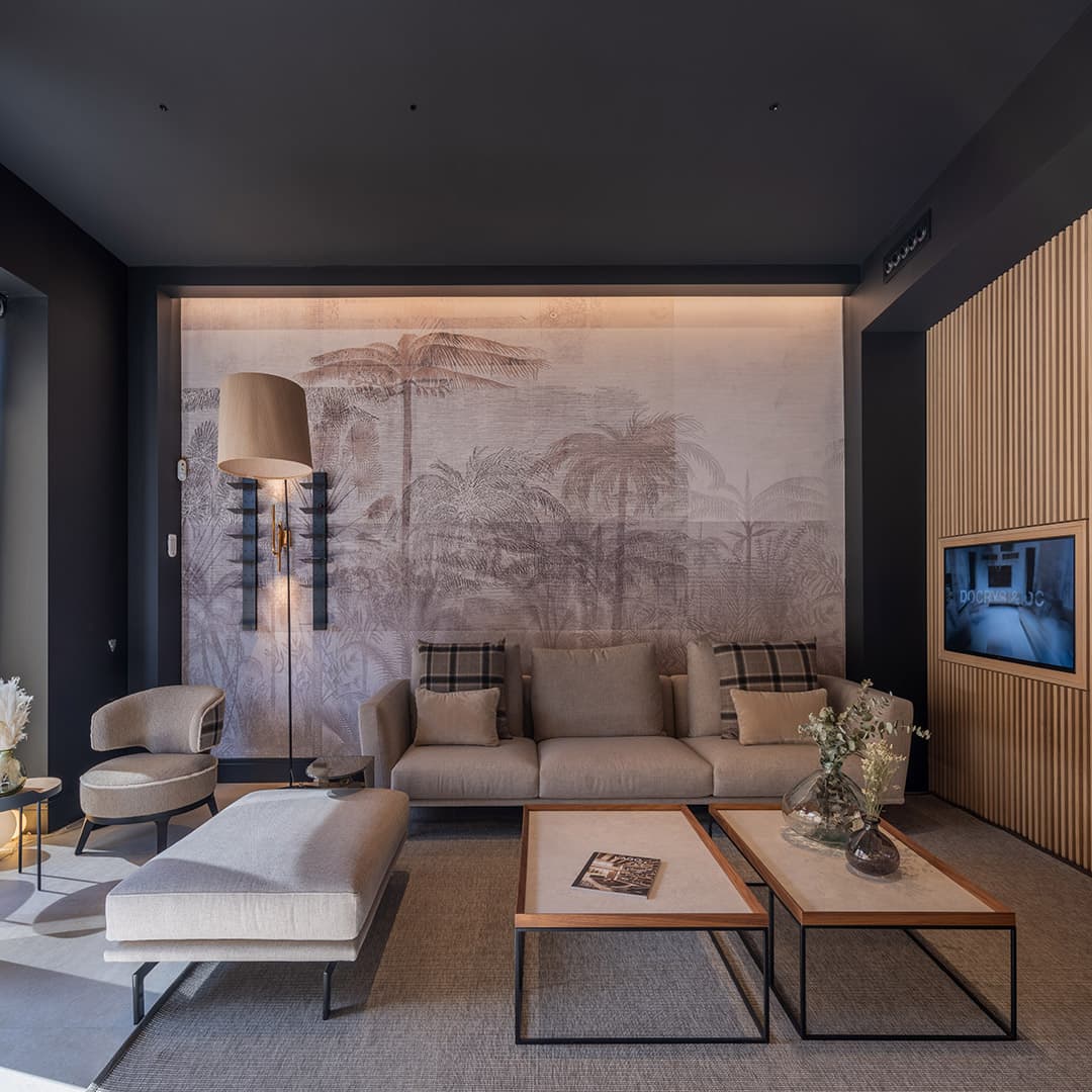 Santos living room furniture at Docrys & DC Madrid
